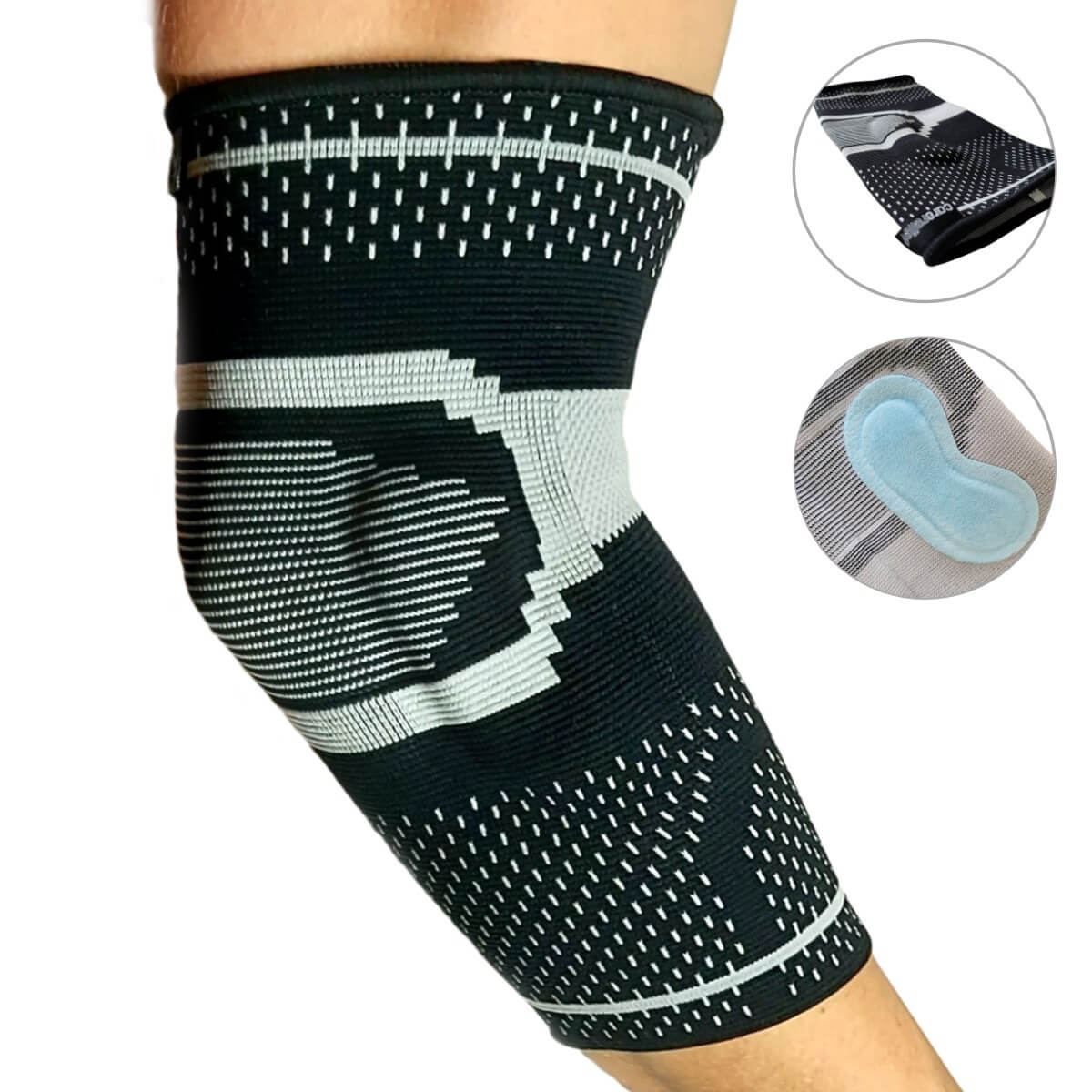 Albuebind til tennisalbue - AB35 Epi fra Carerelief - albuestøtte til albuesmerter, sport og træning 