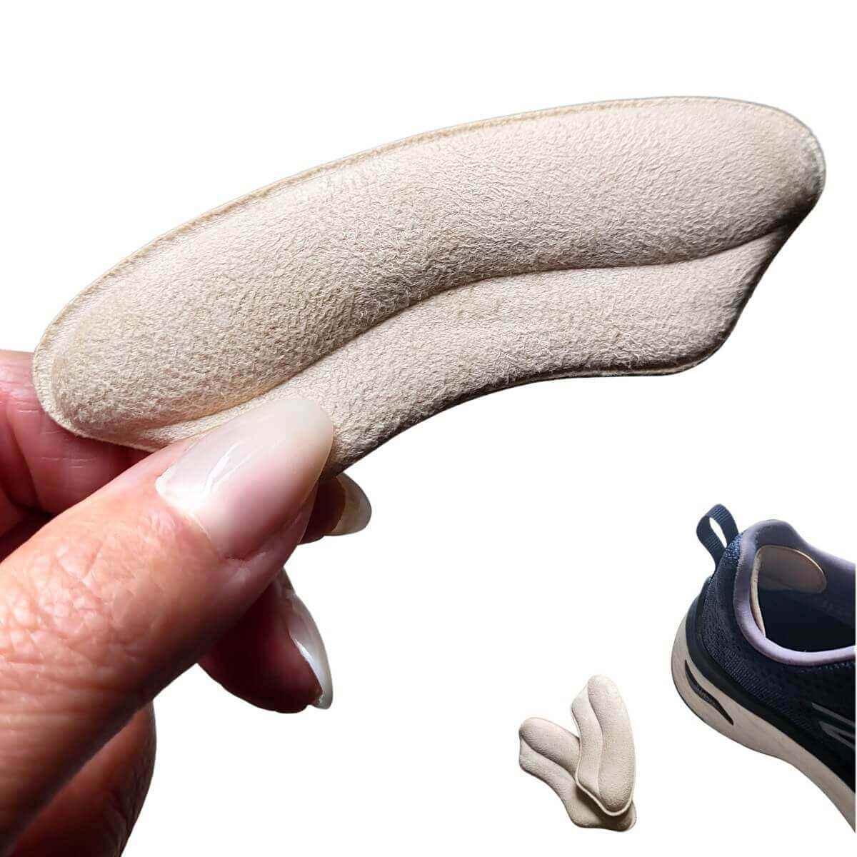 Haelgreb i skum for bedre pasform og beskyttelse mod friktion og gnid - 1 par