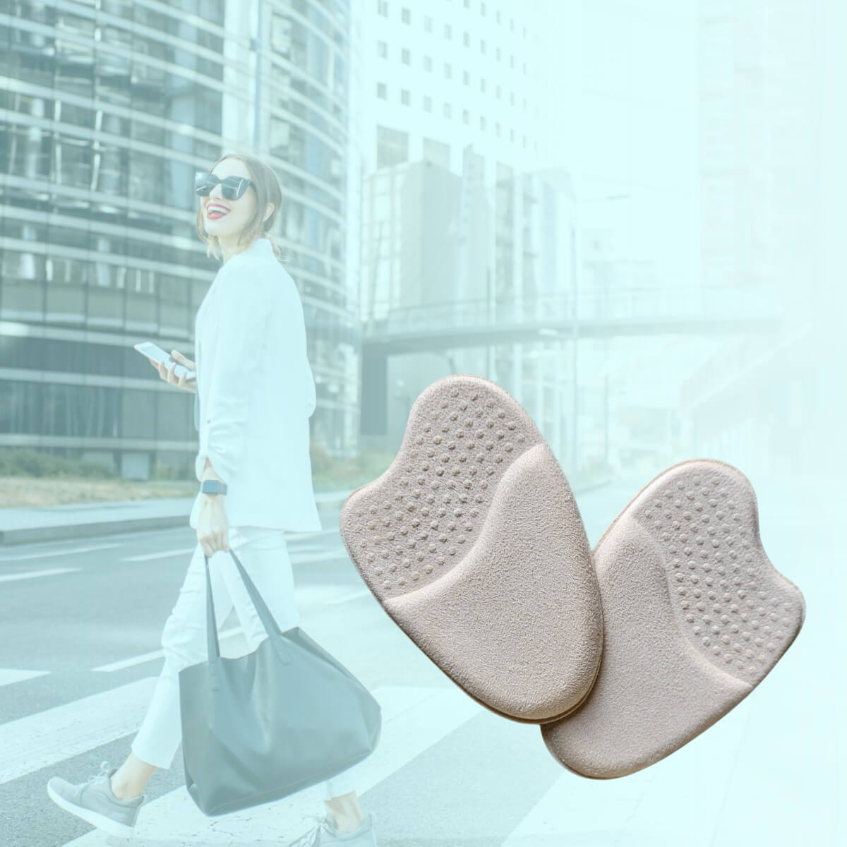 Køb bløde og behagelige forfodsindlæg hos Carerelief.dk. Bestil 1 par indlæg til nedsunken forfod, forfodsnedfald og Mortons Neurom online.