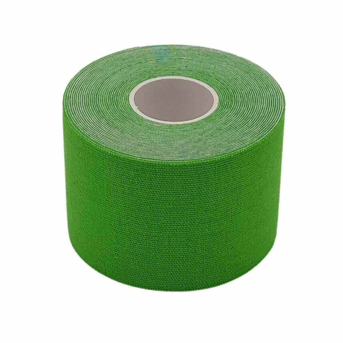 Bestil kinesiologi tape af bedste kvalitet hos Carerelief. Vælg mellem 6 farver. Køb 5 meter billig sportstape i farven grøn online hos Carerelief.dk