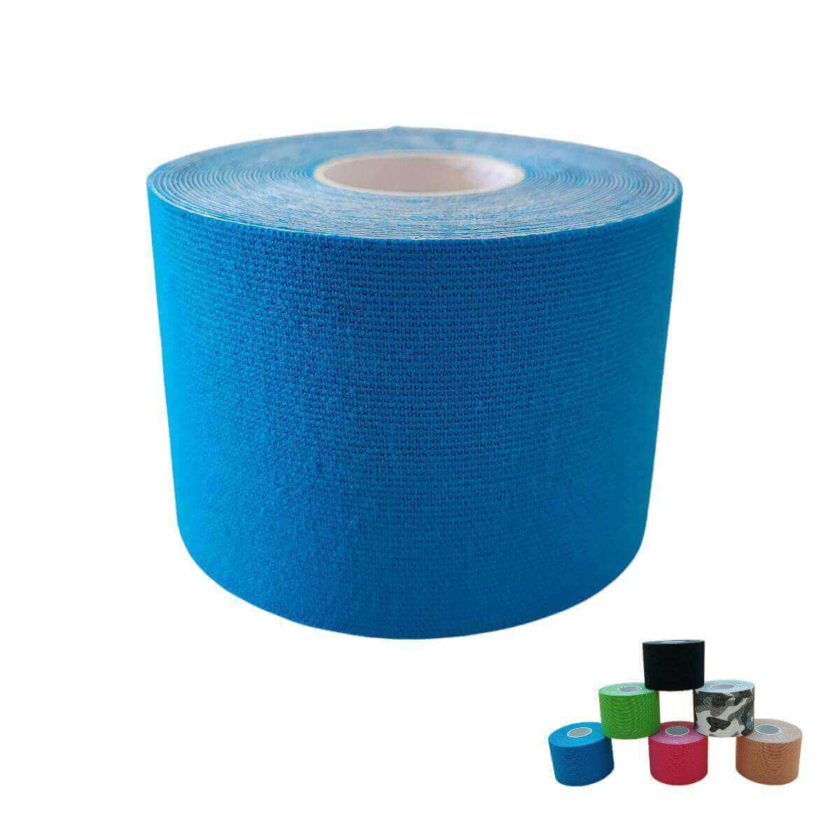 Bestil kinesiologi tape af bedste kvalitet hos Carerelief. Vælg mellem 6 farver. Køb 5 meter billig sportstape i farven turkis online hos Carerelief.dk