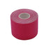 Kinesiologi tape af bedste kvalitet, pink, 5 cm x 5 meter. Elastisk tape til led og muskler fås flere farver. Køb allergivenlig og åndbar kinesiologi tape billigt hos Carerelief.dk.