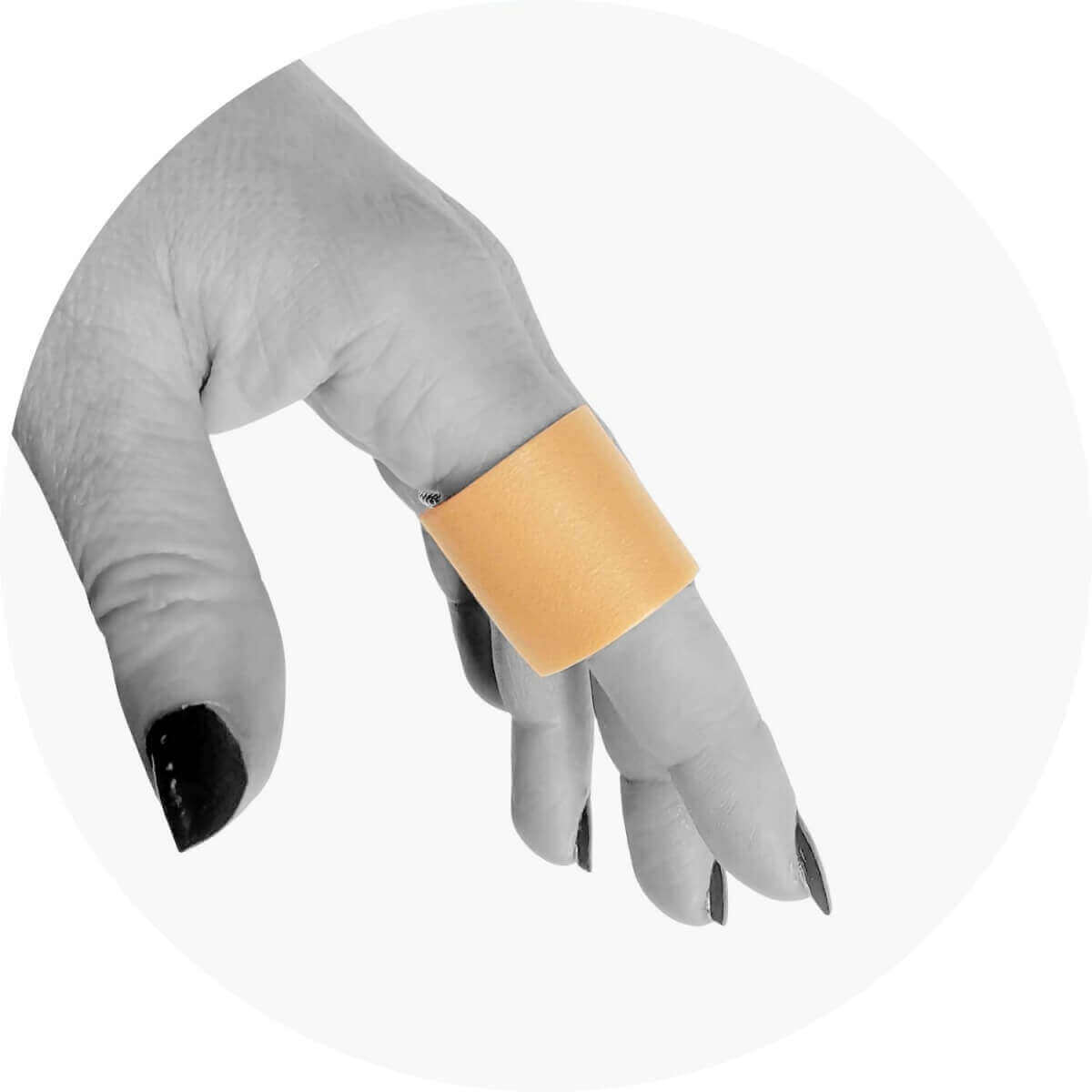 Køb 1 rulle plaster til sart hud på fødder og fingre online. Soft bandage tape er limfrit og åndbart. Køb 4,5 m anti-slid plaster mod vabler og sår på knyster, tæer, hæle og fingre her!
