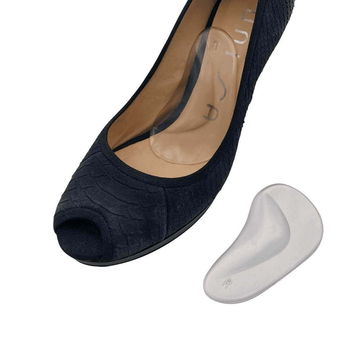 Lille svangstøtte sål til at klæbe ind i skoen ved pronation og platfod