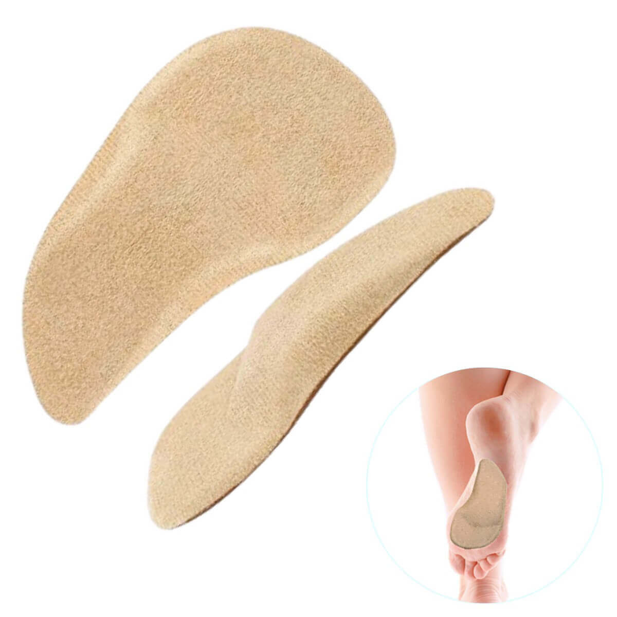 Gel svangstøtte til platfod, pronation og nedsunken forfod FF76 GO