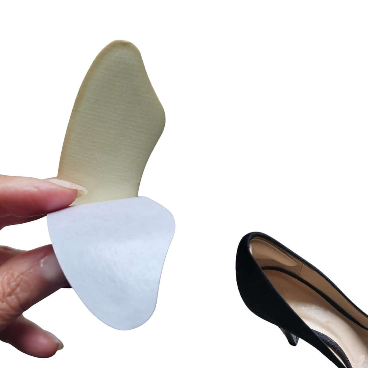 Anti-slip hæl - bløde indlæg mod gnavsår på hælen i sko og stiletter - 2 stk.   