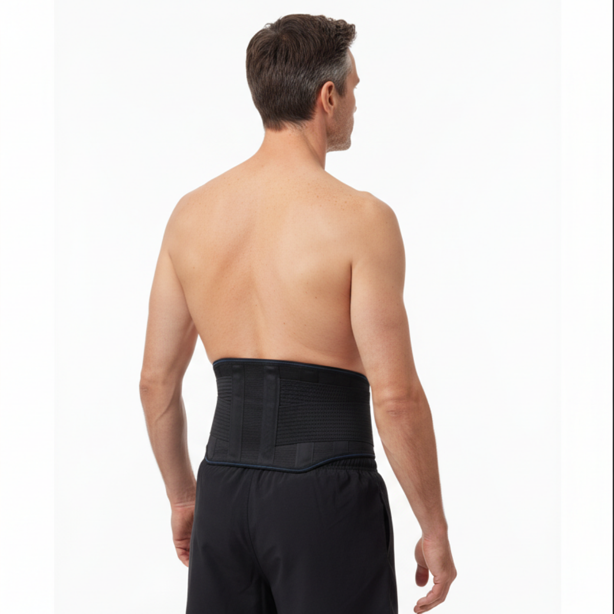 Lændebælte til lændesmerter - rygbælte med stivere - lændestøtte træning og hverdag RS50 Flex 