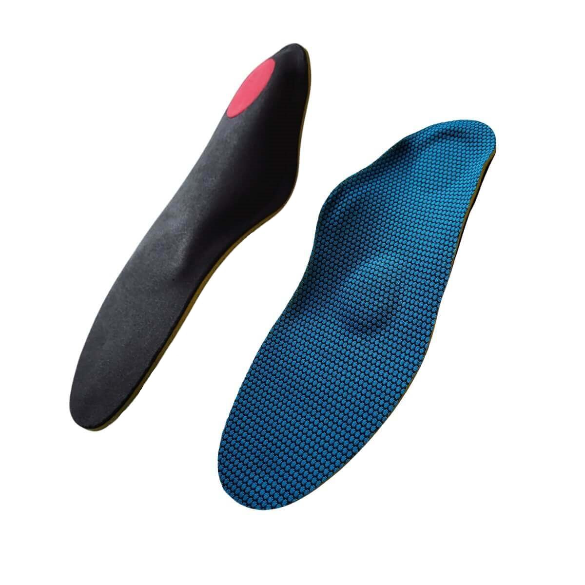 Indlægssåler med pronationsstøtte til sport, løb og hverdag FF26 GO - støddæmpende indlæg til nedsunken forfod, platfod og hælspore