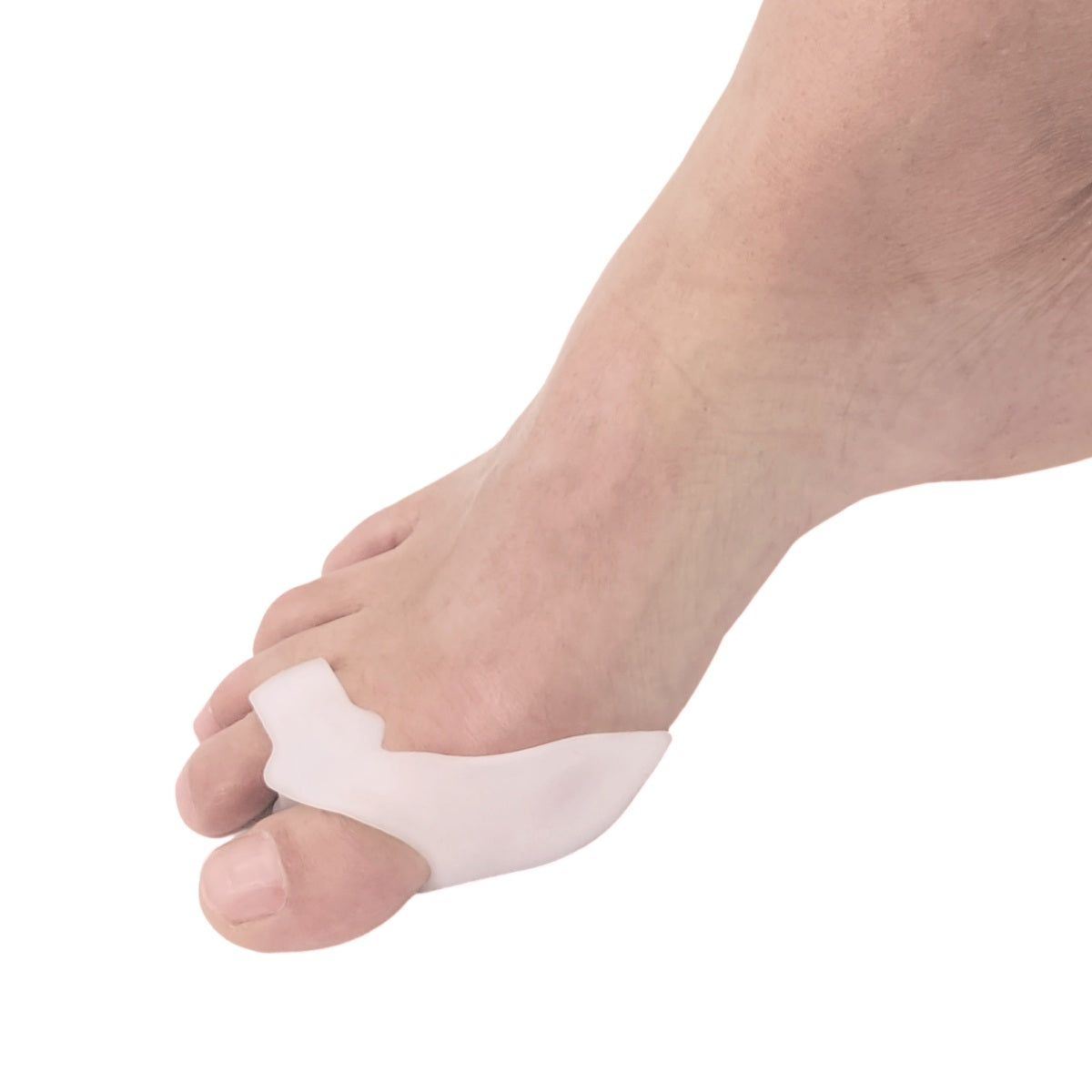 Knystbeskytter af gel - Tåspreder giver tå støtte og adskiller tæerne - 2 stk.