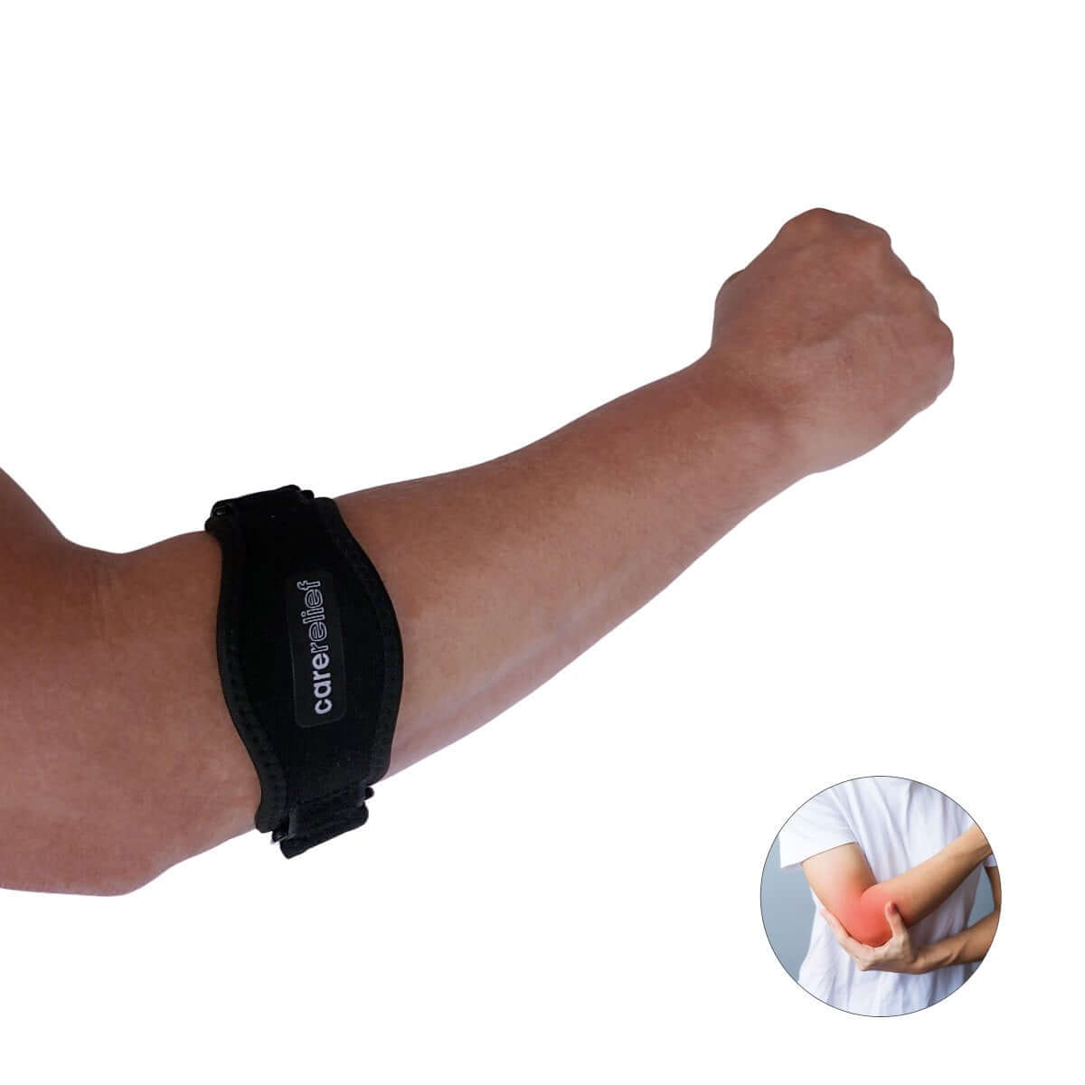 Tennisalbue støttebind AB10 Epi - Albuebind med gel pelotte - Justerbar